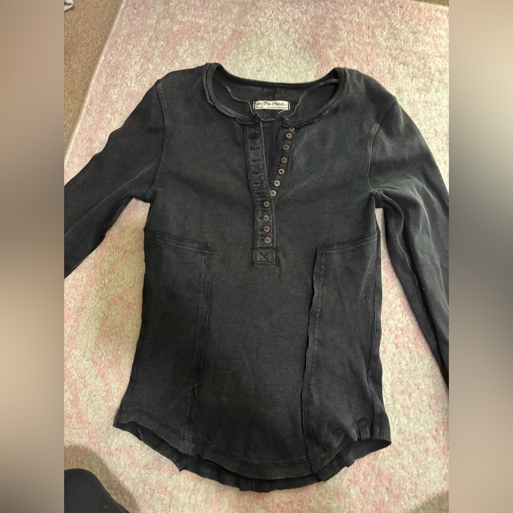Black Long Sleeve women’s top free people